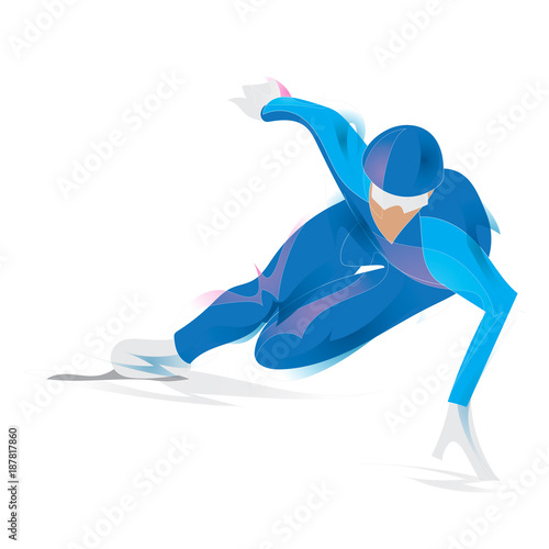 Speed Skating Symbol