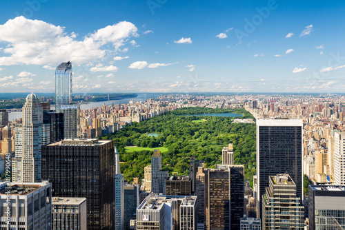 Central Park im Sommer in New York City, USA