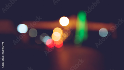 background blurred bokeh. Lights Ceremonies. Light the lights at night In celebrations