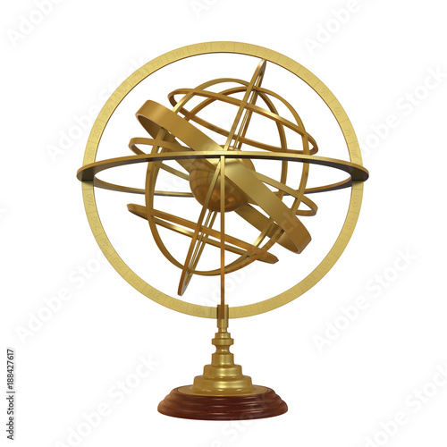 Armillary Sphere Isolated