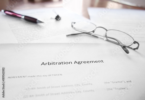 Arbitration Agreement document