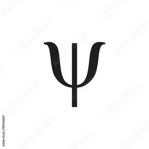 psi letter greek symbol