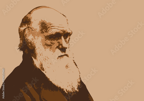 Darwin - portrait - évolution -paléontologie - scientifique - théorie - personnage historique