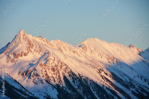 Mountain, Snow, Peak