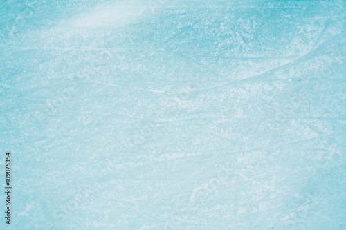 Ice Texture on Skating Rink - Blue