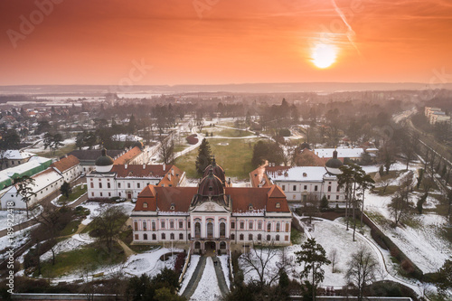 Royal castle in Godollo, Hungary