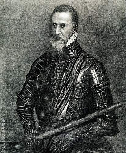  Duke of Alba, Spanish noble, general and diplomat (from Spamers Illustrierte Weltgeschichte, 1894, 5[1], 565)