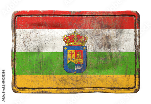 Old La Rioja flag