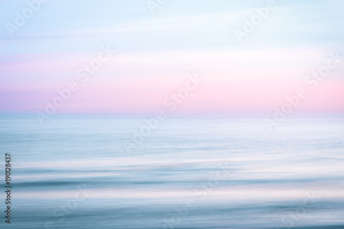 Abstract sunrise sky and ocean nature background
