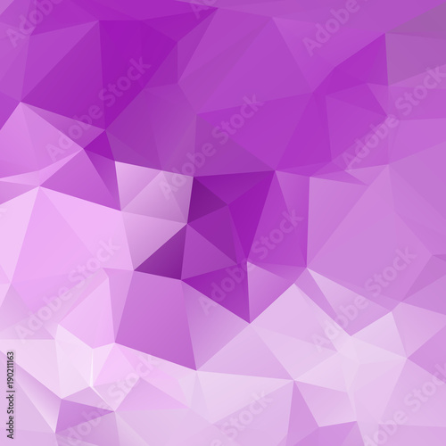 Polygonal geometric violet background.