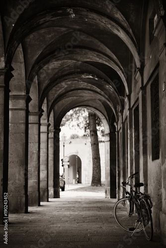 Lucca street bike hallway