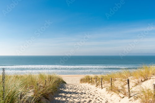 CAP FERRET (Bassin d'Arcachon, France), la plage des Dunes