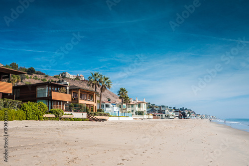 Malibu et ses maisons sur la plage