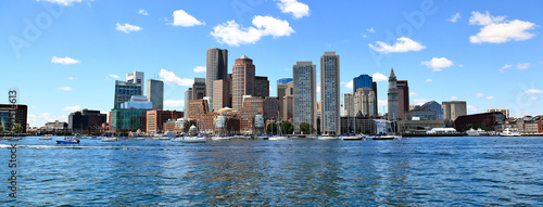 Boston Skyline Panoramic