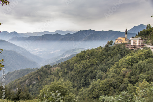 Nebel über Aviatico