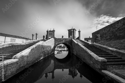 comacchio black and white