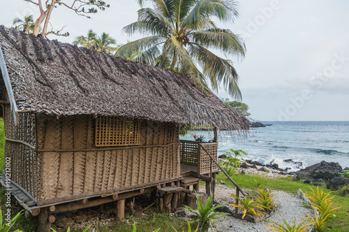 Terter Hot Spring bungalows. Craig cove village,Ambrym island, Malampa prov, Vanuatu.