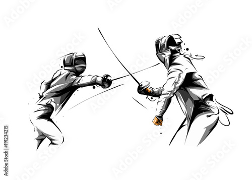 fencing action 6