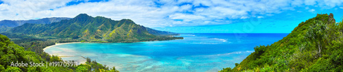 ハワイ クラウチング・ライオン岩ハイキングからの風景 