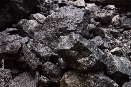 Iron ore mineral sample specimen magnetite stone