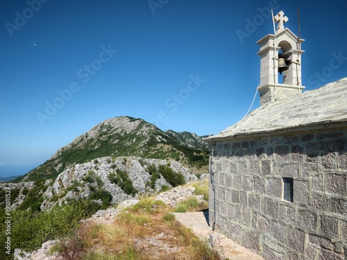 Church St. Elijah on the Orjen Mountain Range, Montenegro