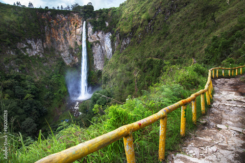 Sipiso-piso waterfall, Northern Sumatra, Indonesia