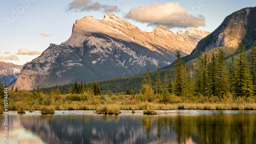 Autumn at Vermilion Lakes in Banff National Park