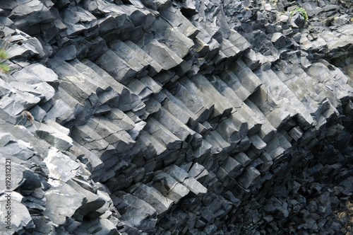 Basaltic columns in Iceland