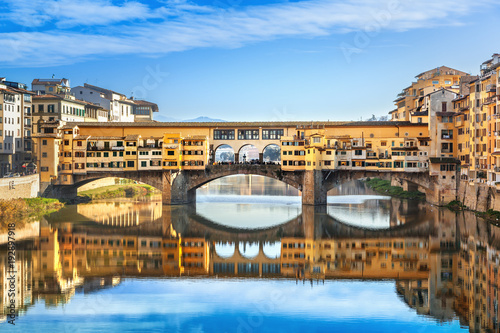 View of Ponte Vecchio. Florence, Italy