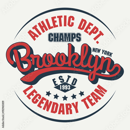 Brooklyn t-shirt graphics