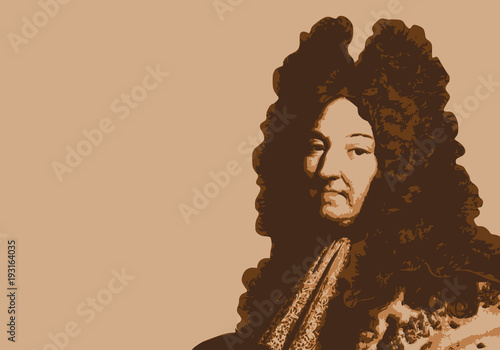 Louis XIV - portrait - roi de France - personnage historique - personnage célèbre - histoire