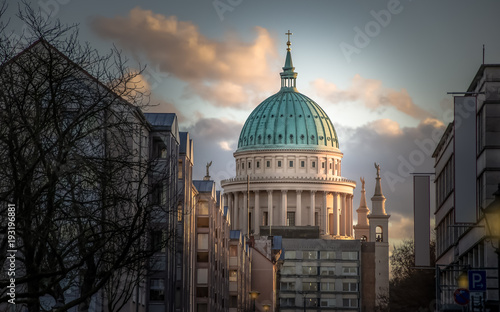 The dome of St. Nicholas Church in Potsdam, Germany