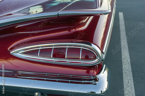 Tailight of a 1959 Chevrolet Impala
