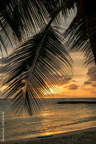  Beach sunset Curacao Views