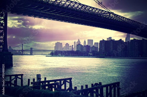Manhattan depuis Brooklyn ...