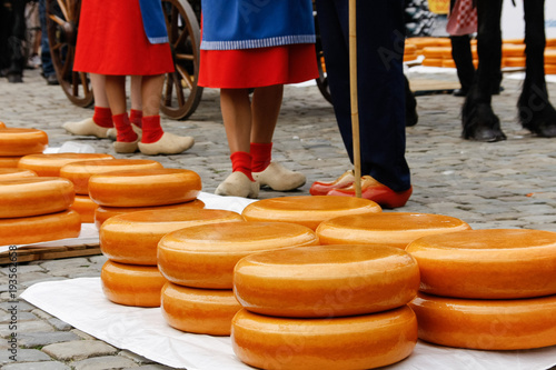 Gouda, Holland old cheese market.