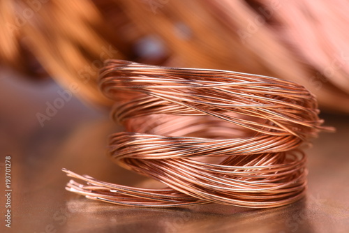 Scrap copper wire for recycling