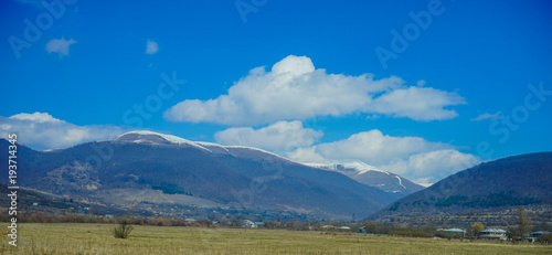 Mountain landscape in Georgia