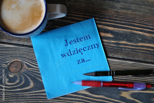 Jestem wdzięczny za...