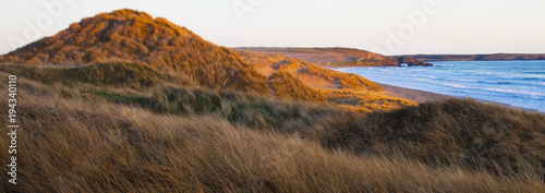 Sand dunes at Freshwater West Pembroke Pembrokeshire Wales