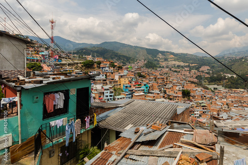 Comuna 13 in Medellin Colombia 2018