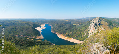 Panoramic of Monfrague Park