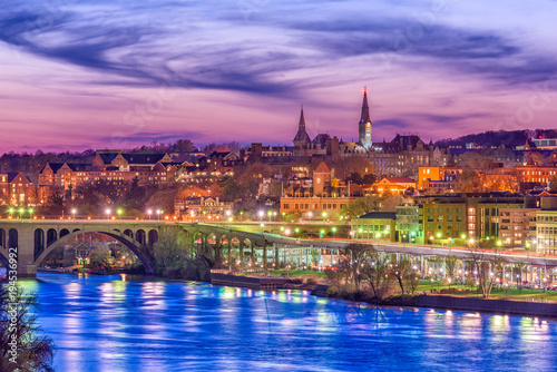 Georgetown, Washington DC, USA on the Potomac