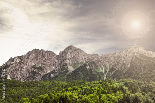 panorama del monte Alben