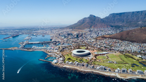 Cape Town from a bird's eye view