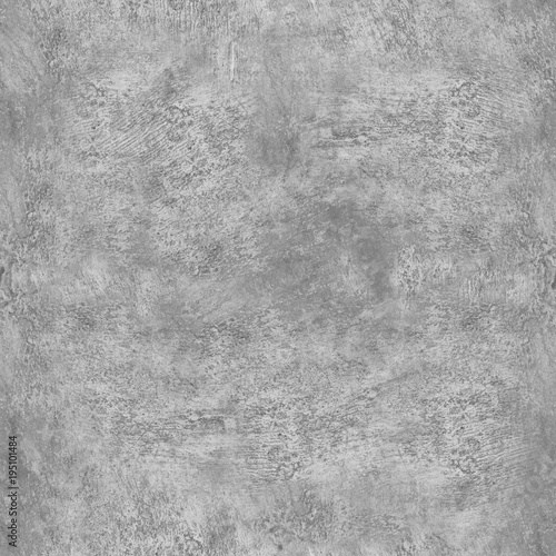 Seamless texture of gray concrete wall