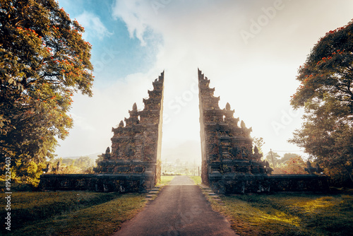 Hindu gate in Bali