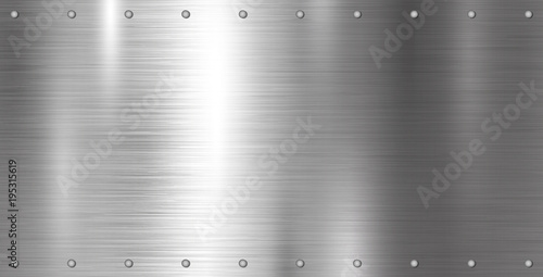 Silver metal texture background vector illustration