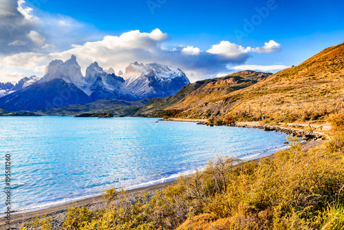 Torres del Paine in Patagonia, Chile - Lago Pehoe