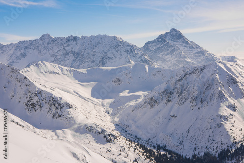 Góry zimą - Tatry